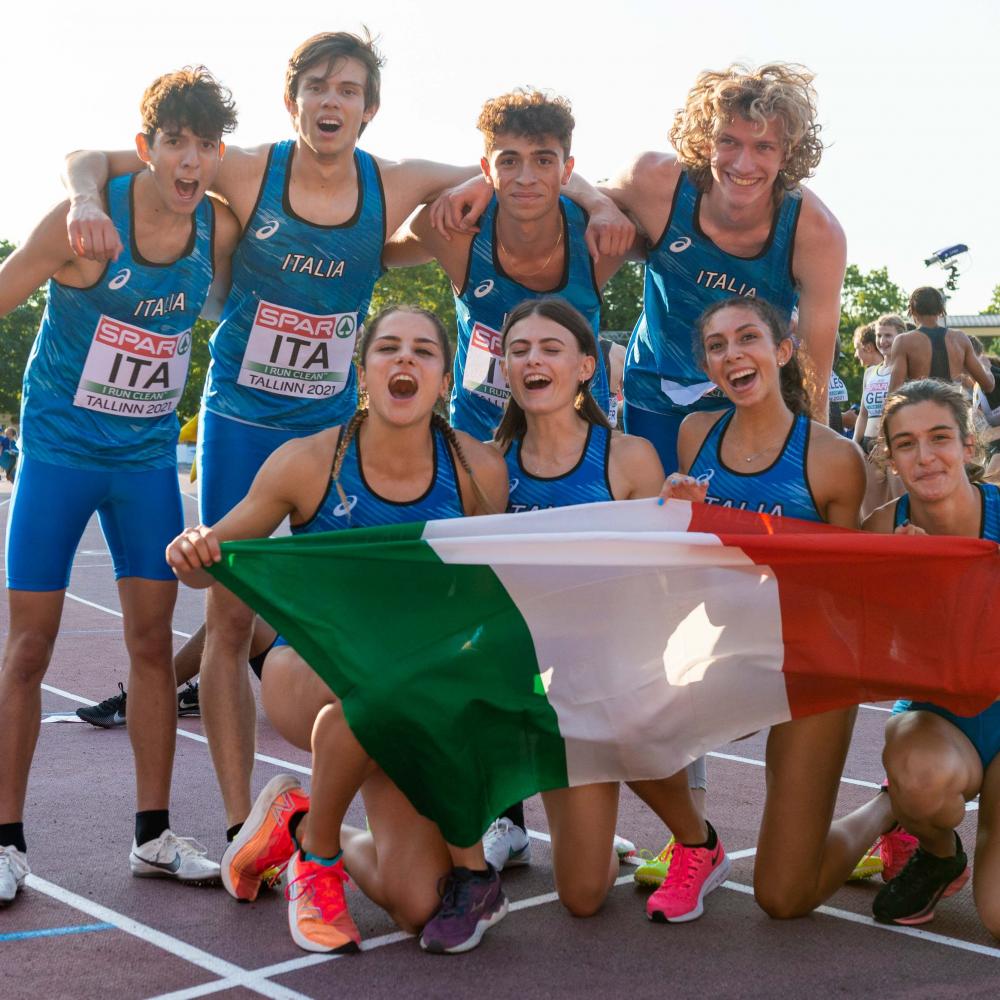 4x400 juniores F Iezzi tallinn 