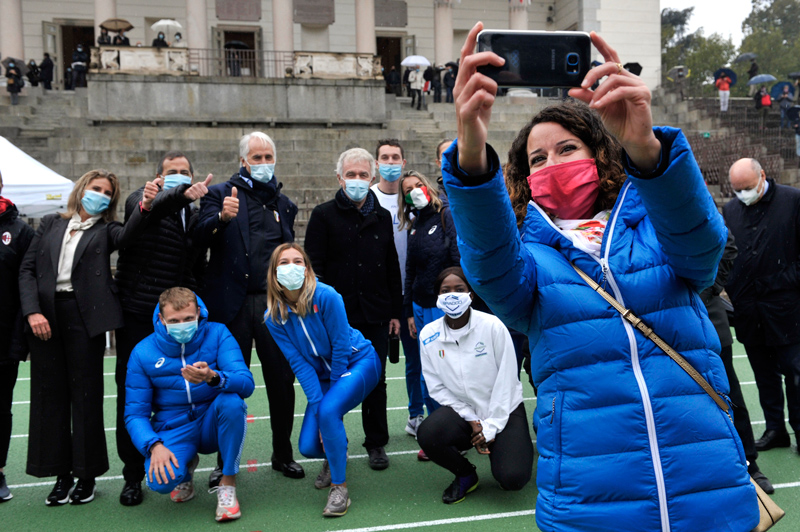 arena inaugurazione pista