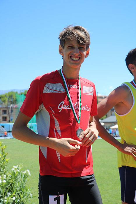 Francesco Rossi Rieti2017 podio