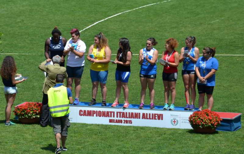 allievi milano 2015 podio peso F