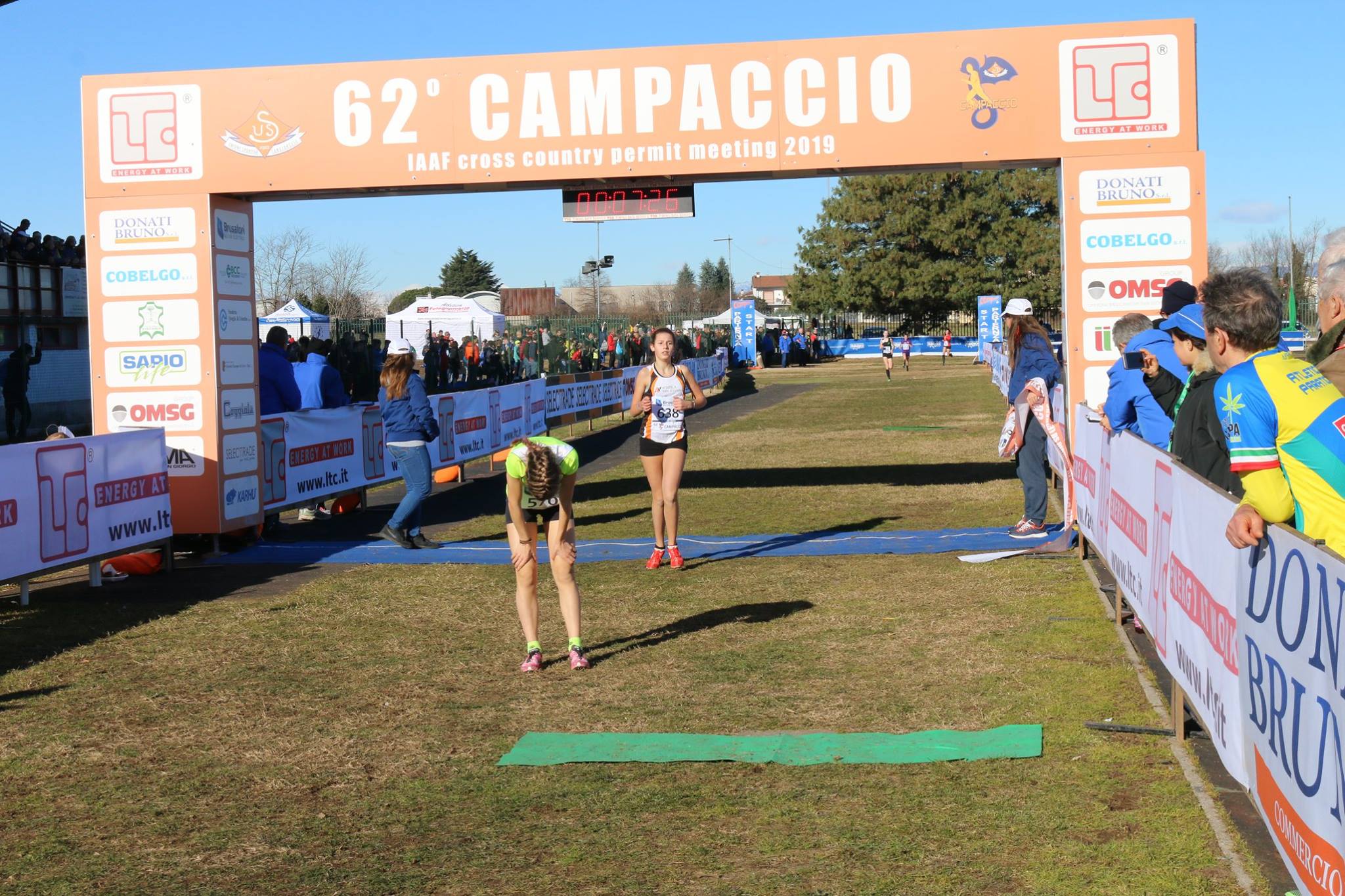 Campaccio 2019 arrivo Cadette