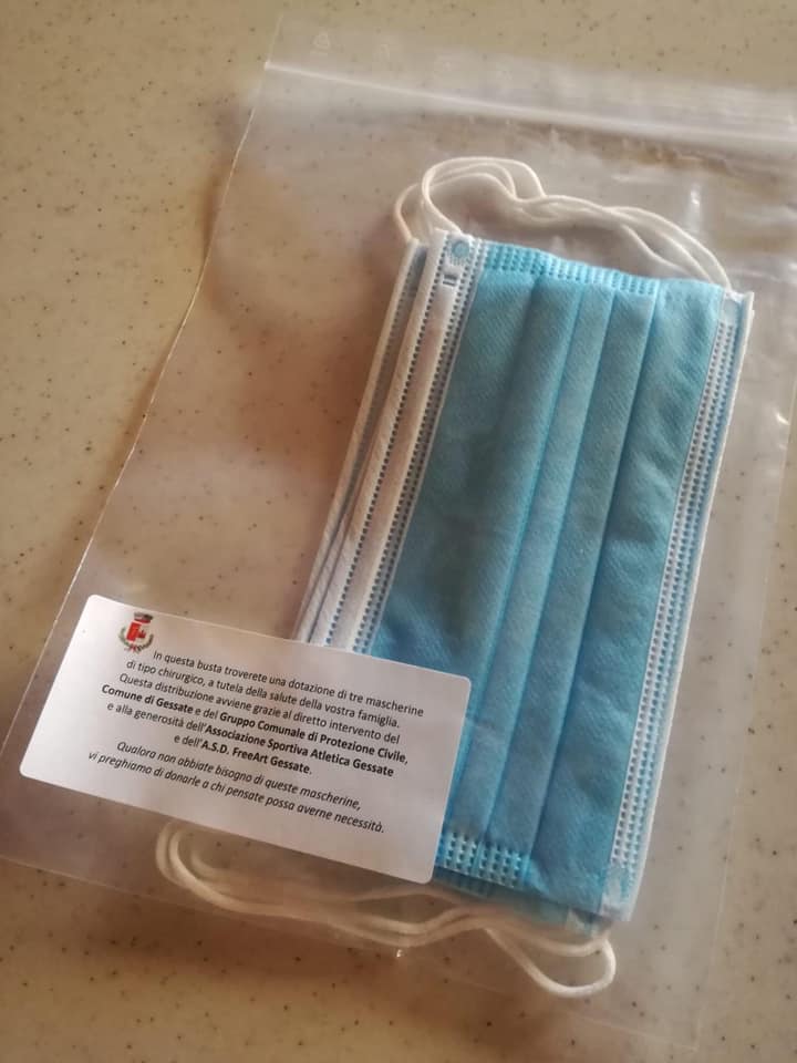 mascherine Gessate
