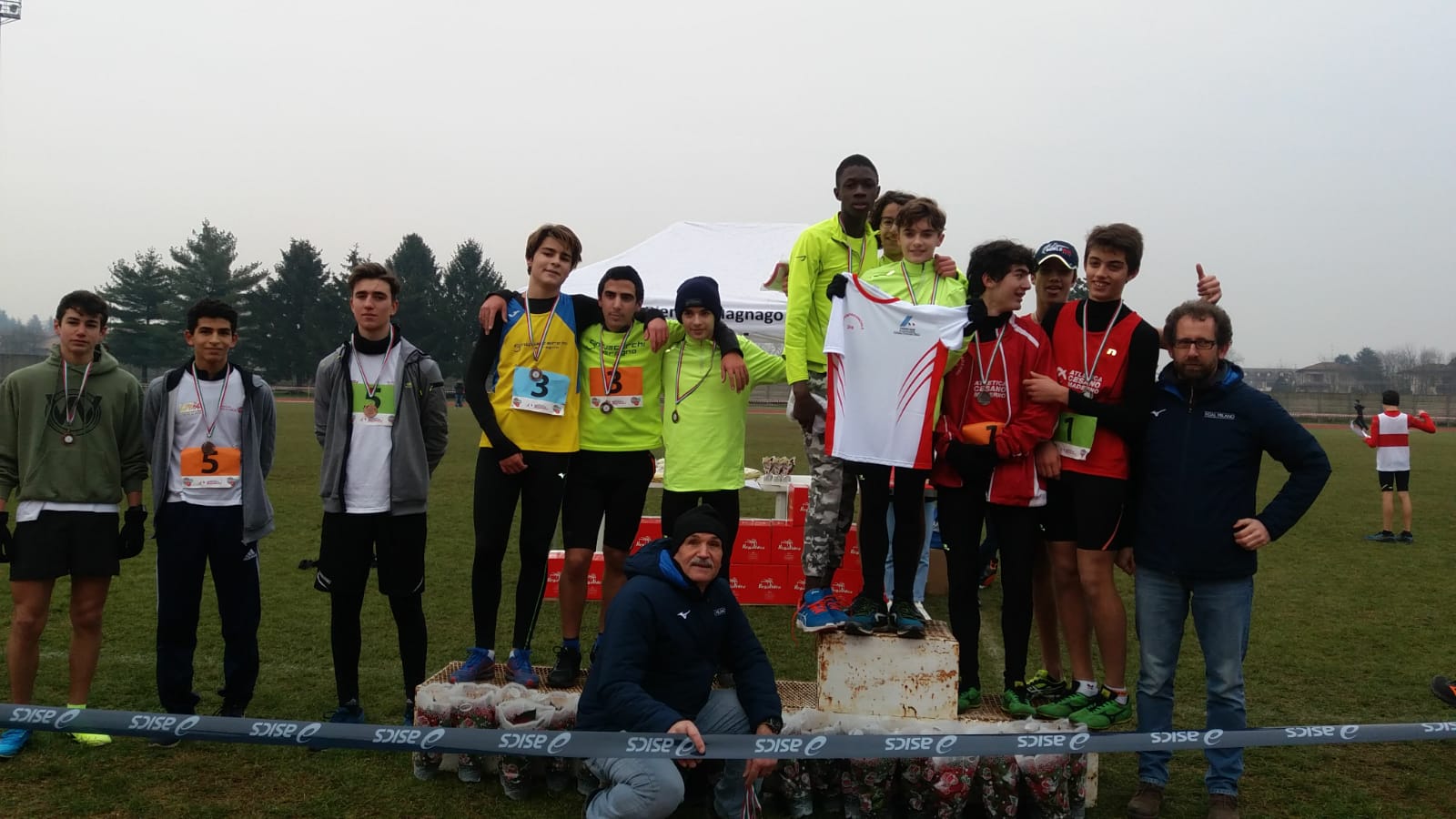 staffetta cross2018 Cadetti