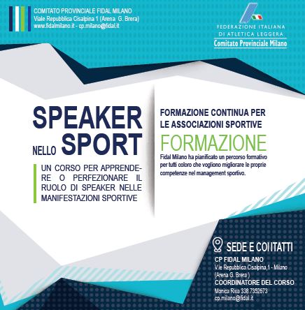 corso speaker fidalmi
