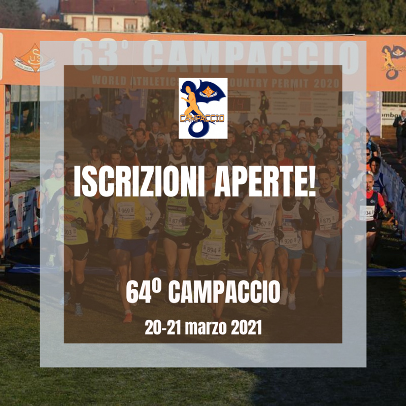 campaccio iscrizioni 2021