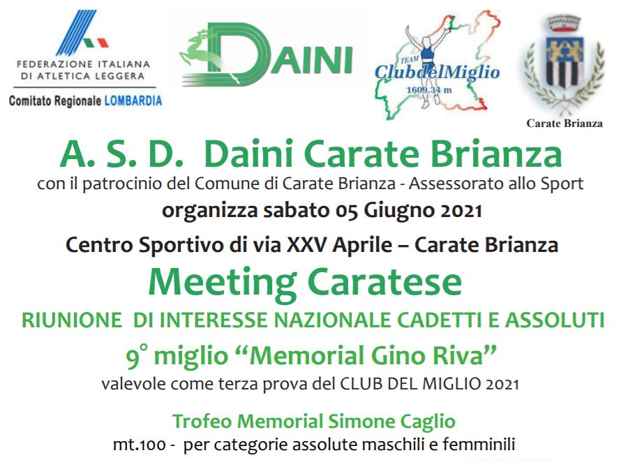 miglio carate 2021