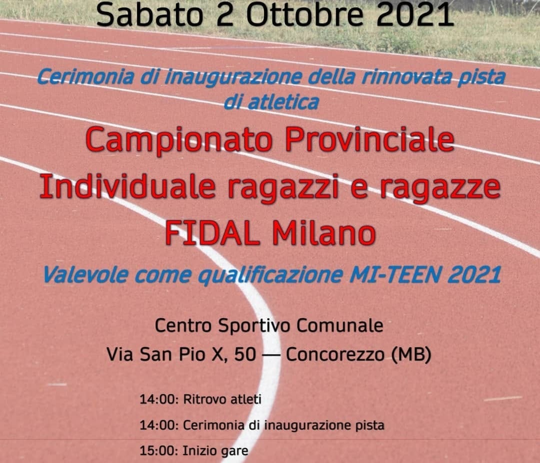 provinciali Ragazzi 2021