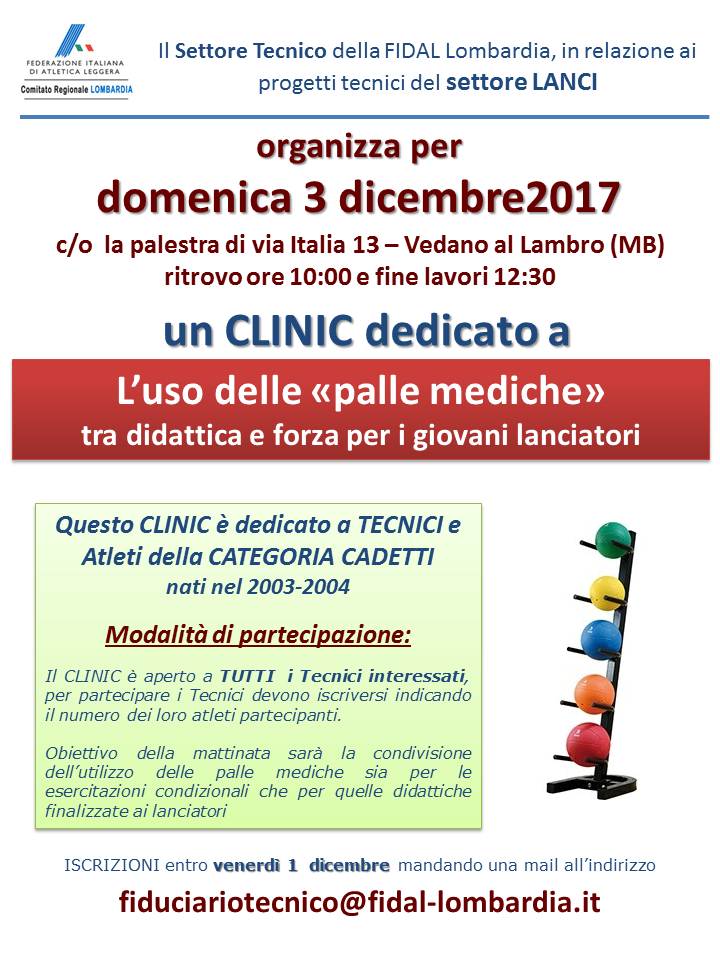 CADETTI Lanci VEDANO