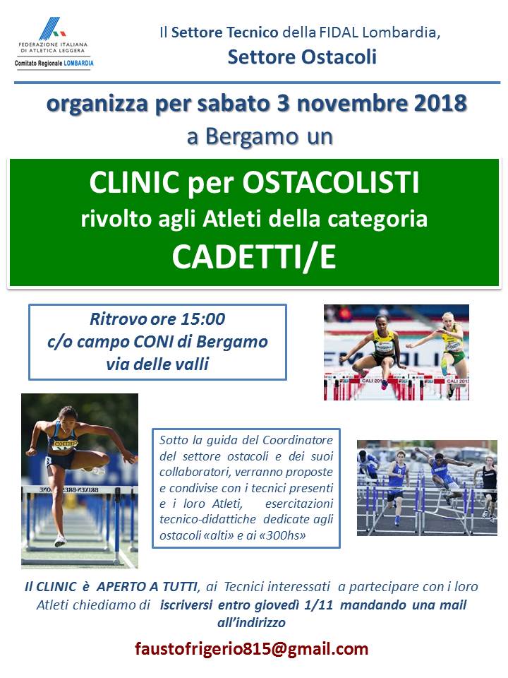 Clinic3nov2018 ostacoli