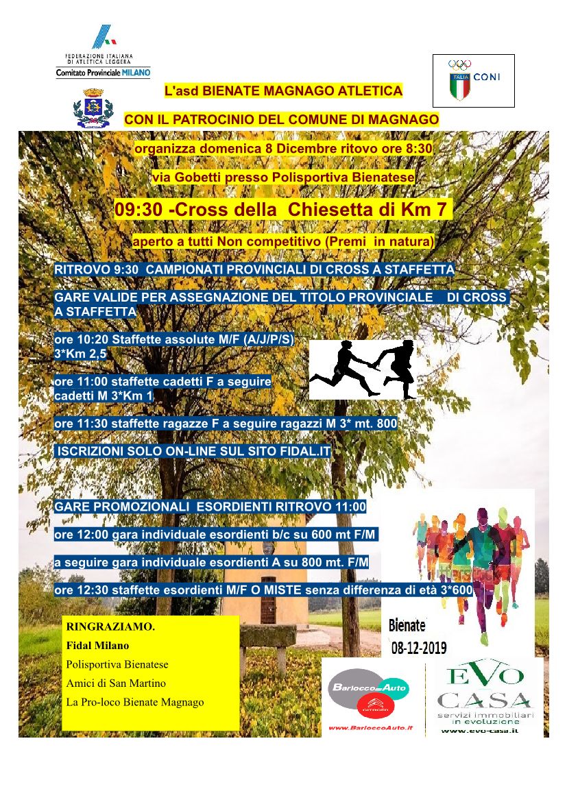 CROSS STAFFETTA2018