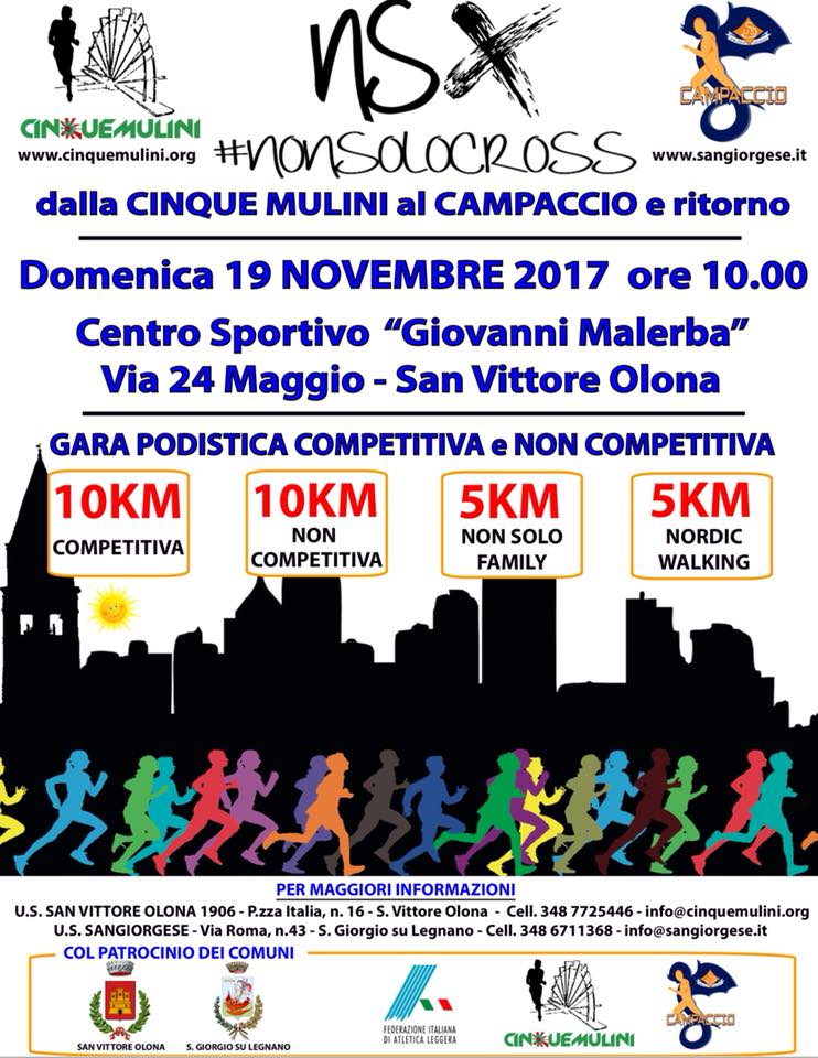 NonSoloCross2017 Volantino