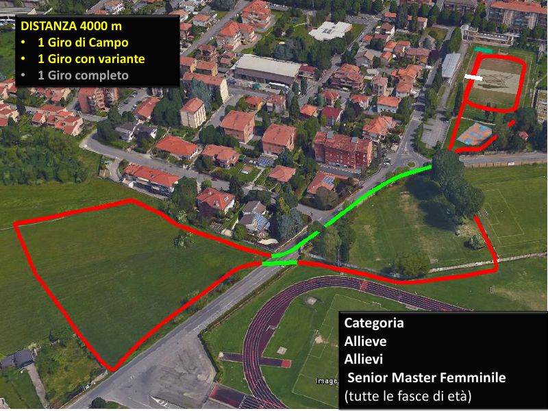 Percorso 4000 m1