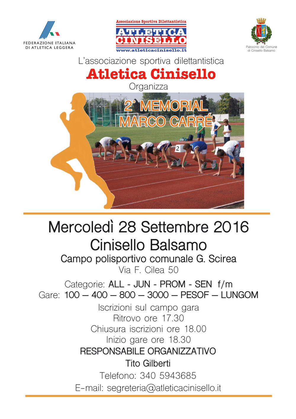 Volantino Memorial Carre2016