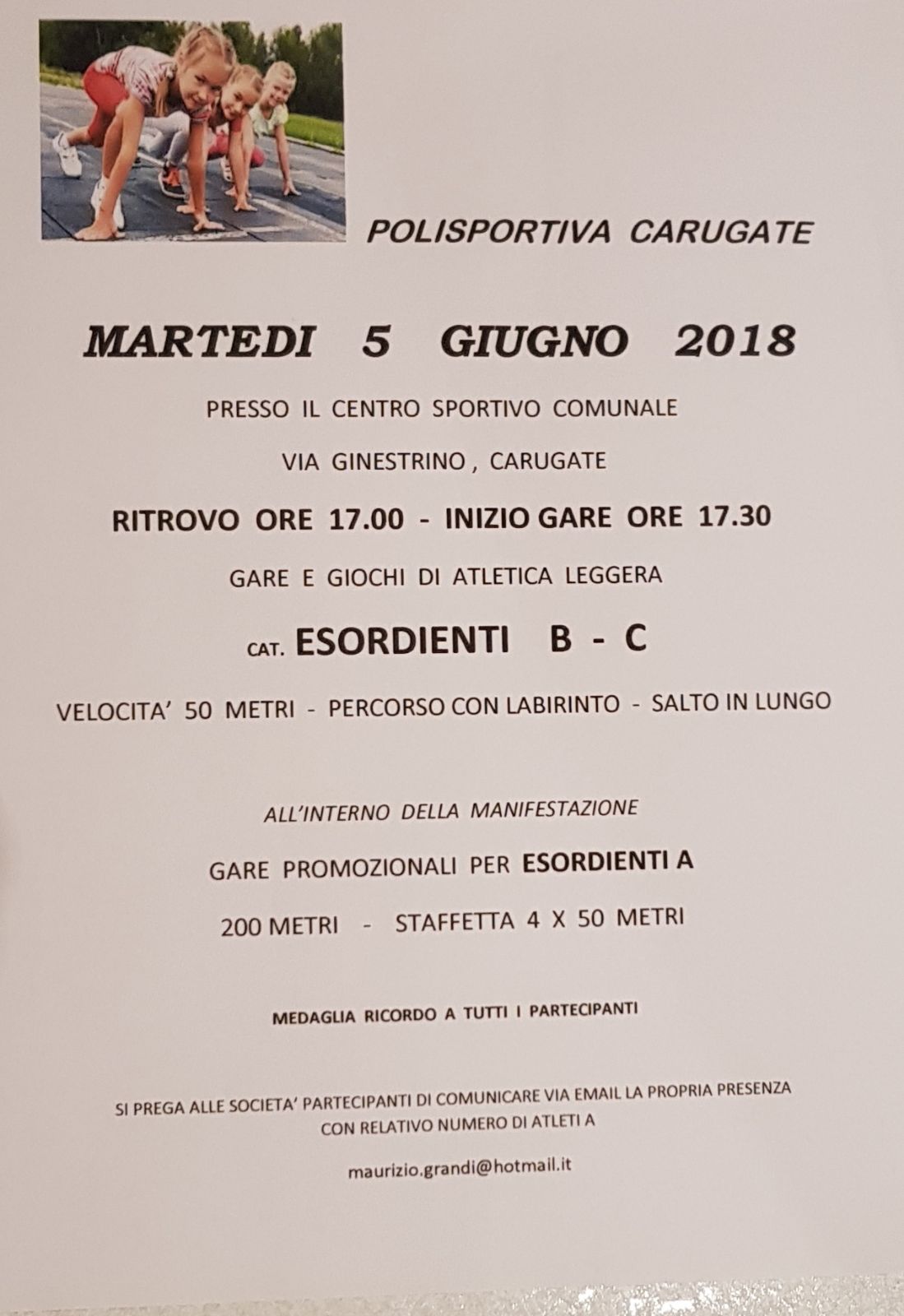 carugate esordienti