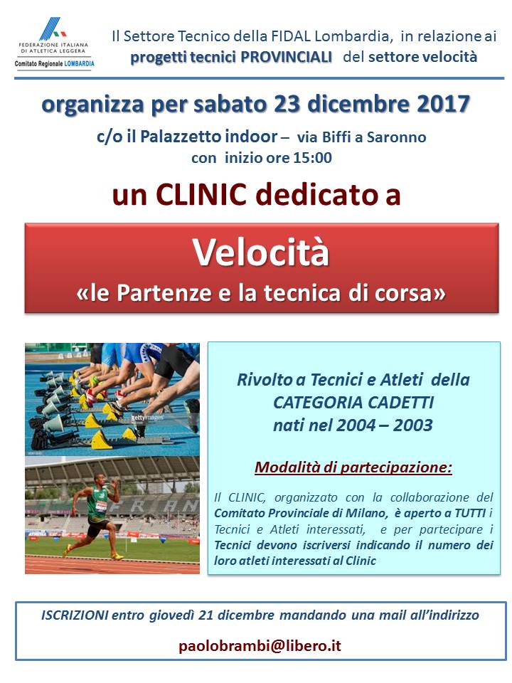 clinic velocita start