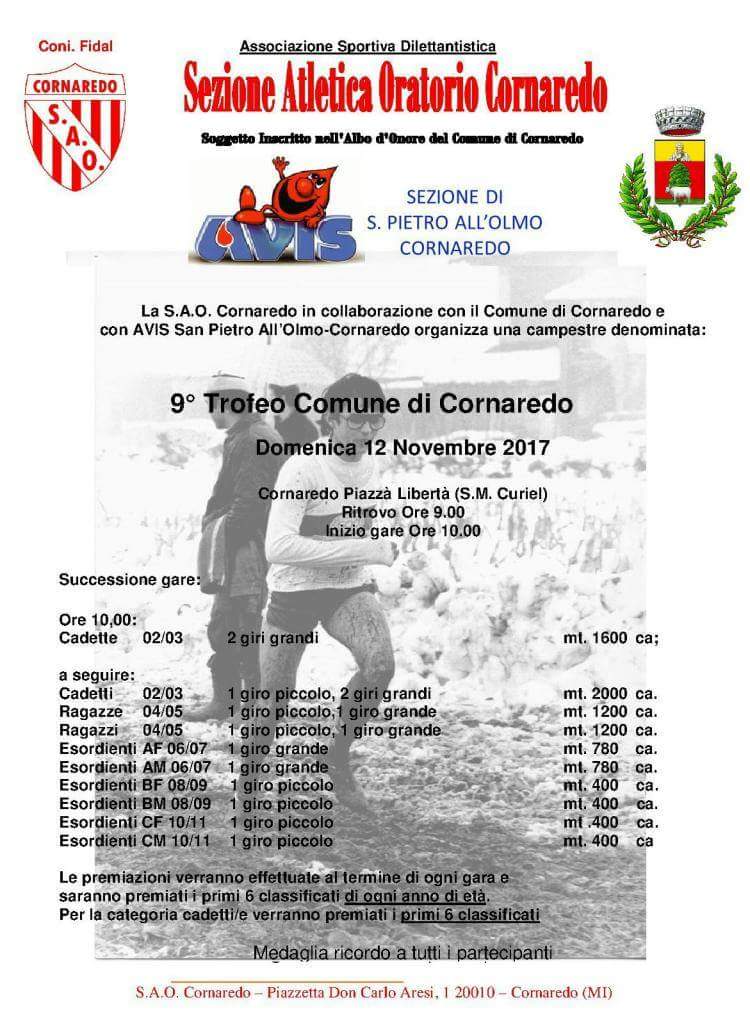 cornaredo cross 2017