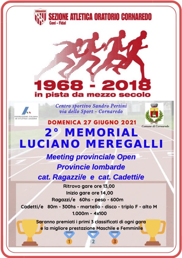 gara cornaredo 27 giugno