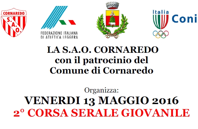cornaredo strada 2016